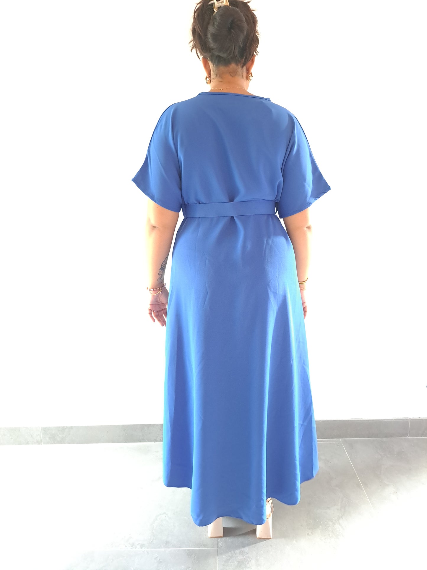 Robe Longue Bleu Marine