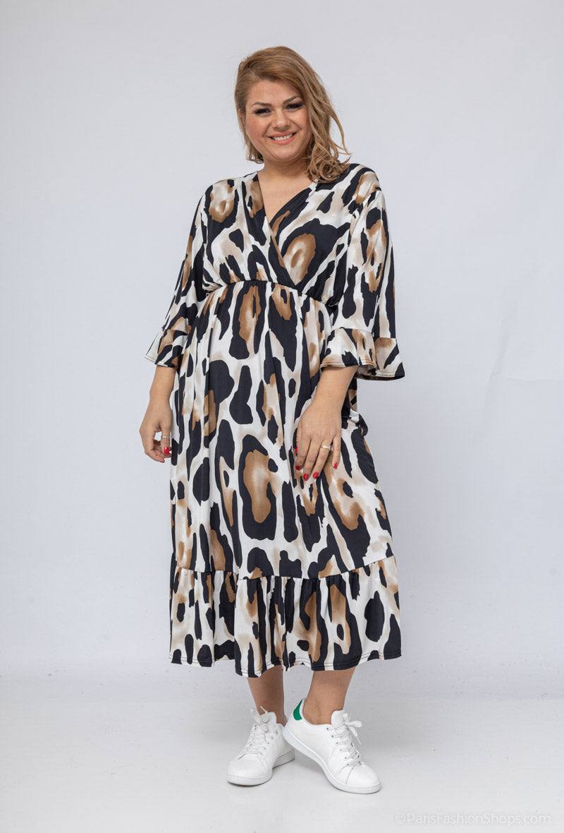 Robe Longue Fluide Trapèze