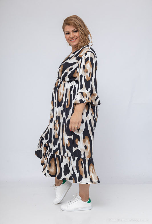 Robe Longue Fluide Trapèze