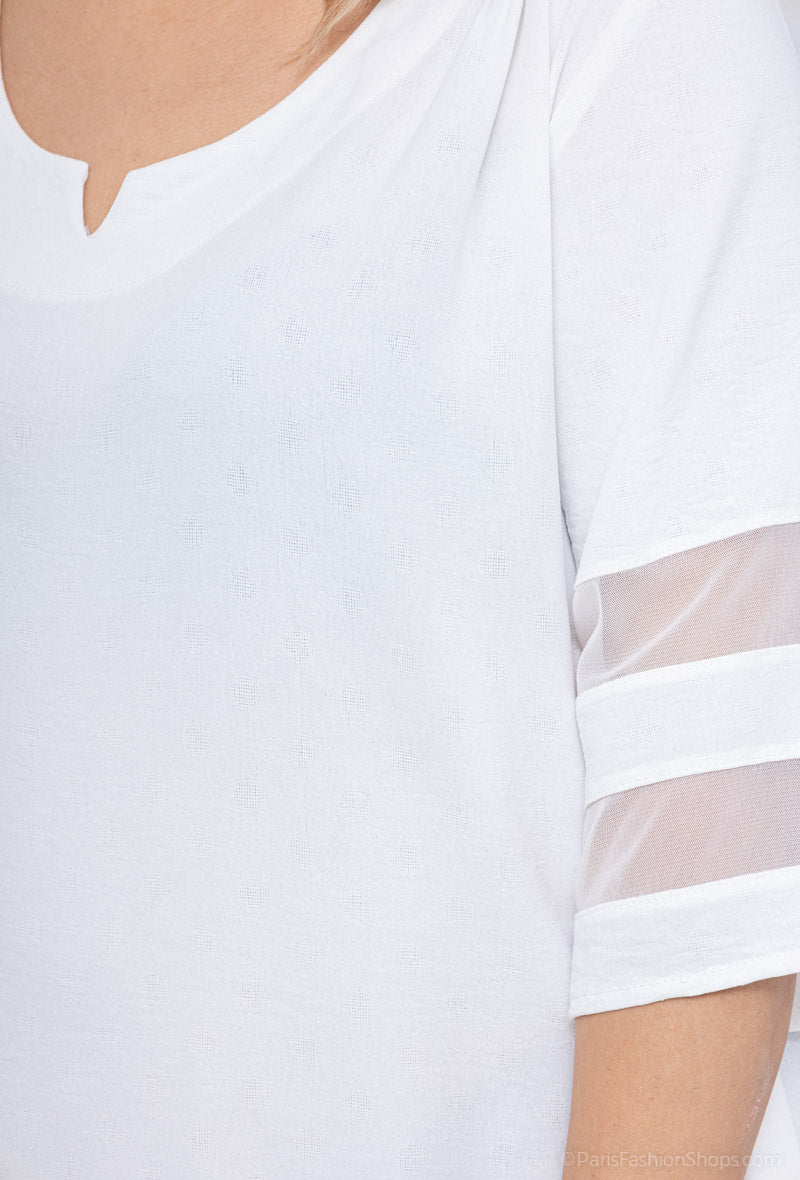 Robe Tunique Blanche