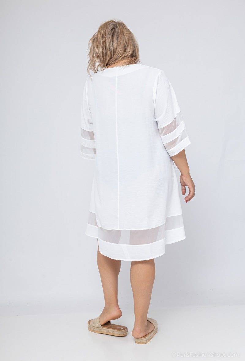 Robe Tunique Blanche