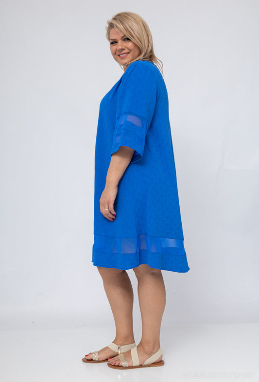 Robe Tunique Bleu Roi