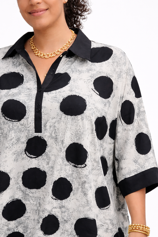 Blouse Sofia – Coupe évasée légère et confortable