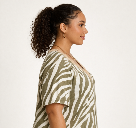 Top Nina - Fluide Grande Taille
