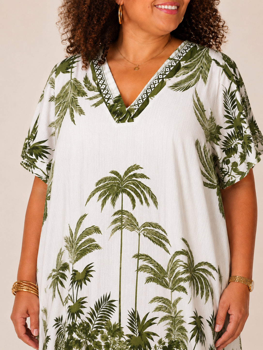 Robe lyana femme 42-50 verte