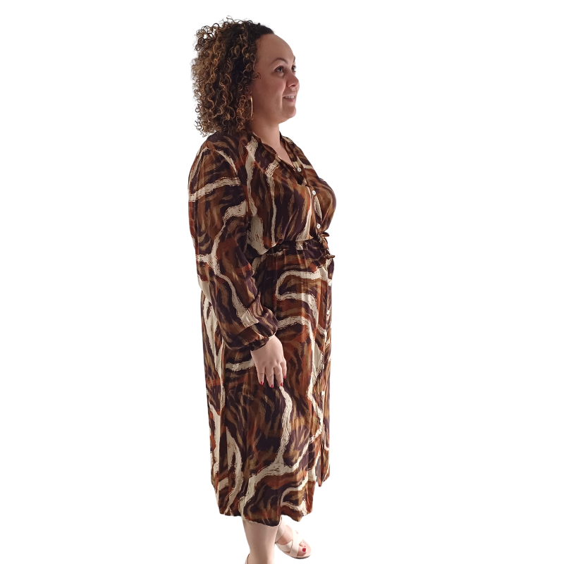 Robes Longue Léopard