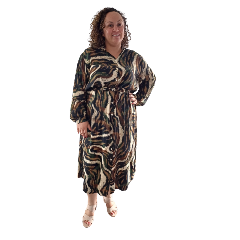 Robes Longue Léopard