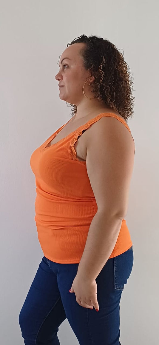 Top Stretch Orange
