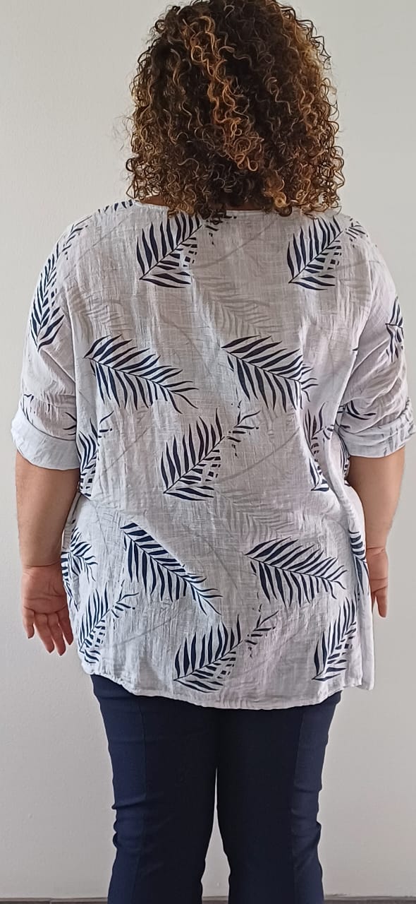 Blouse Blanche à poches