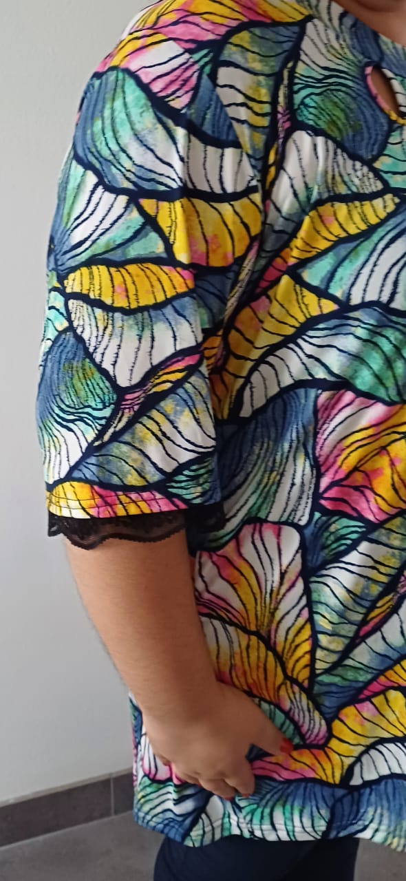 T-shirt Fluide Imprimé