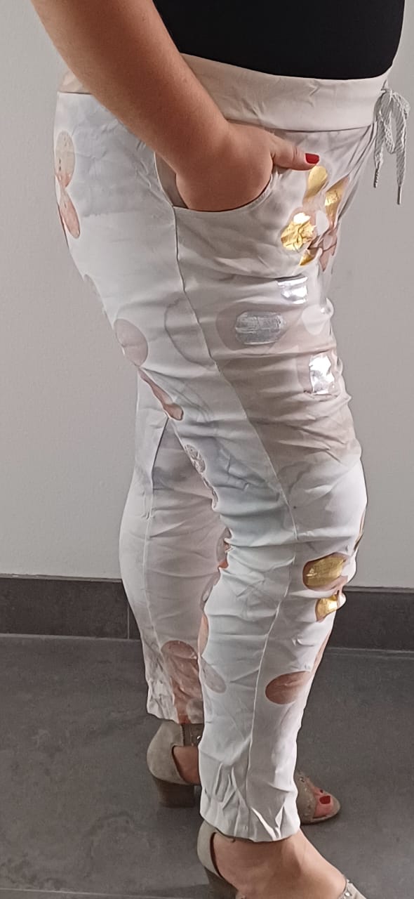 Pantalon Magique Fleuri