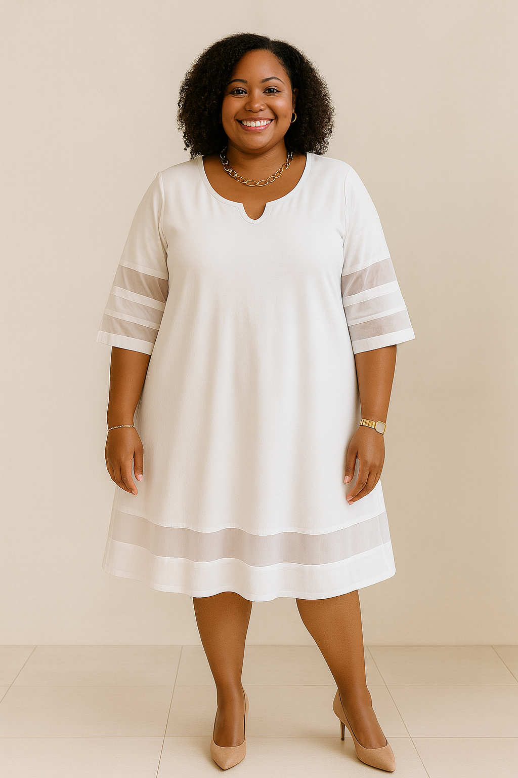 Robe Tunique Blanche