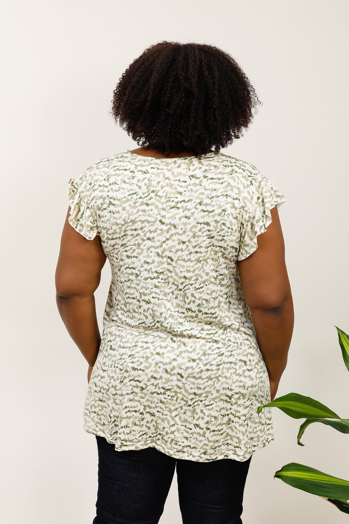 Top Fluide Femme Grande Taille