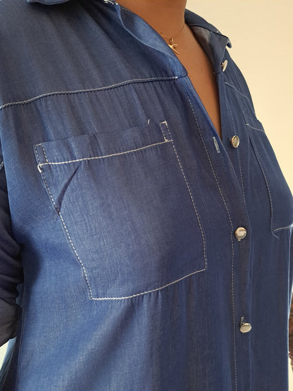 Robe Chemise en Jean