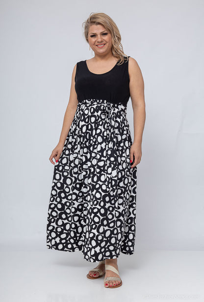 Robe Bicolore légère Noir & Blanc