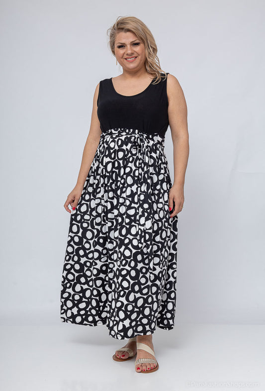 Robe Bicolore légère Noir & Blanc