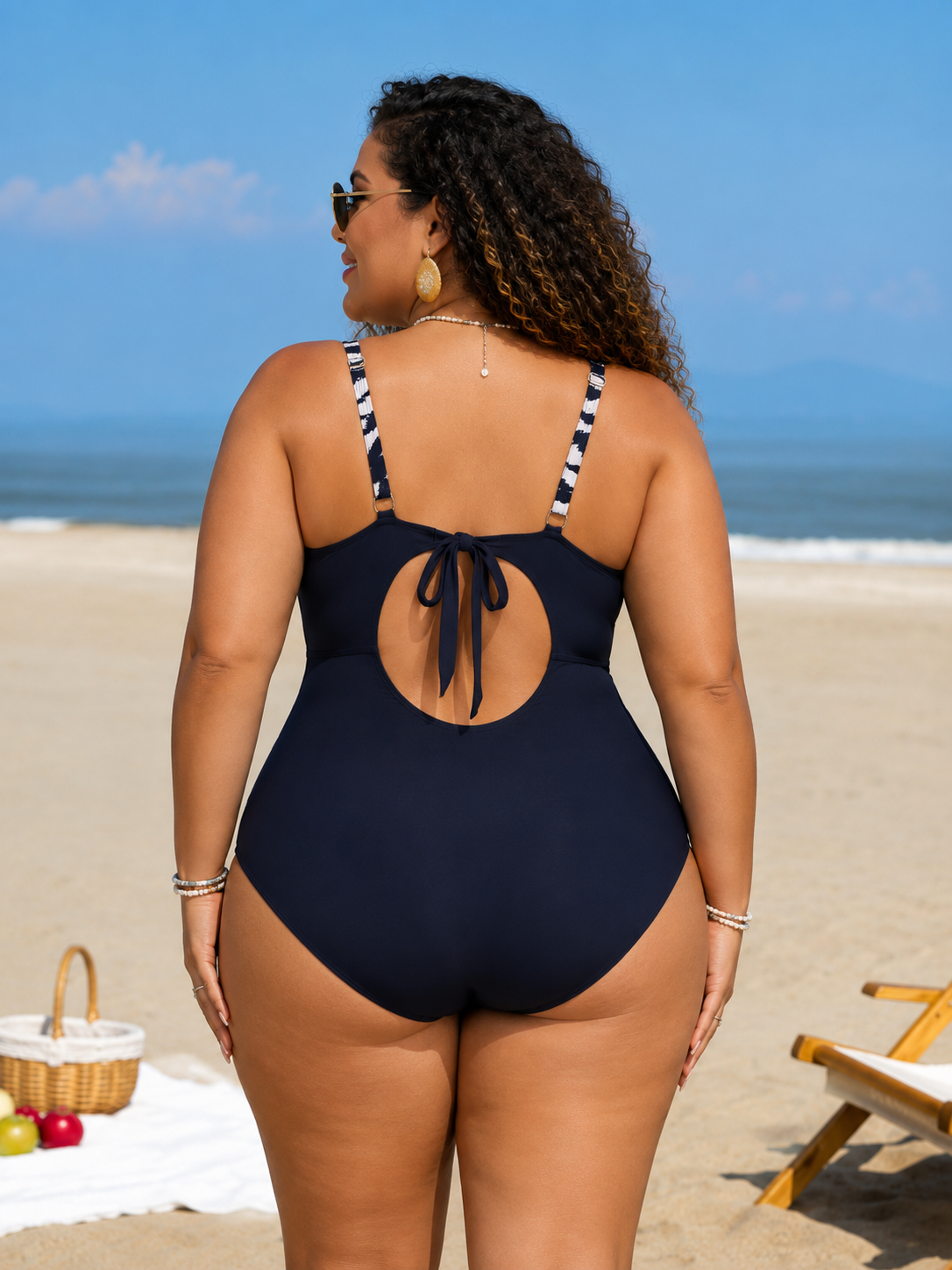 Maillot De Bain Curvy - Sunset