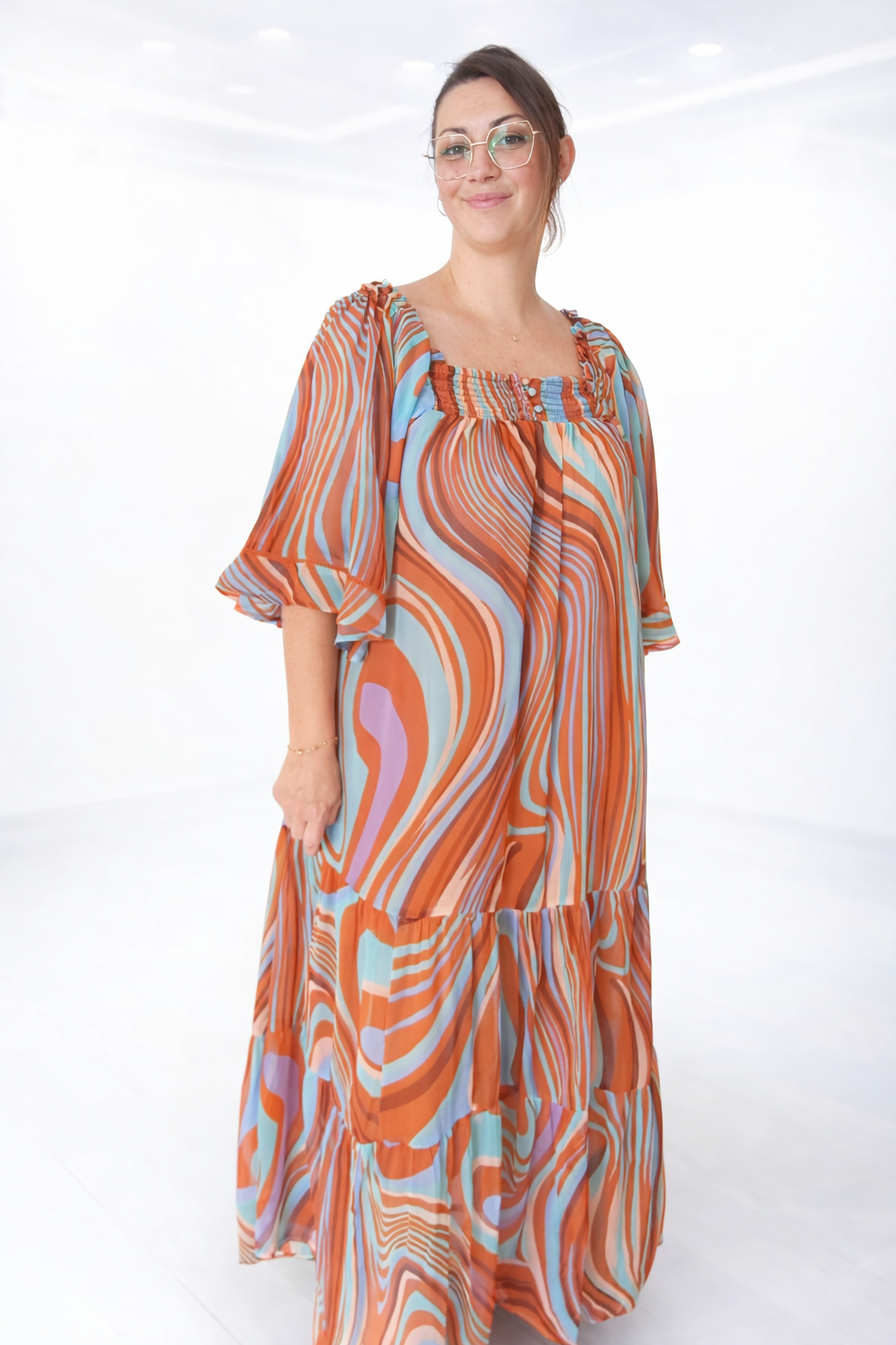 Robe Soléa en Mousseline