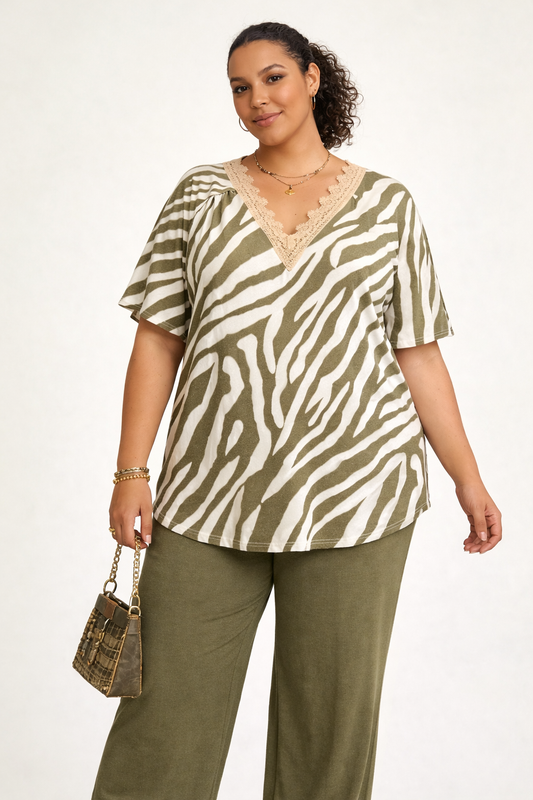 Top Nina - Fluide Grande Taille