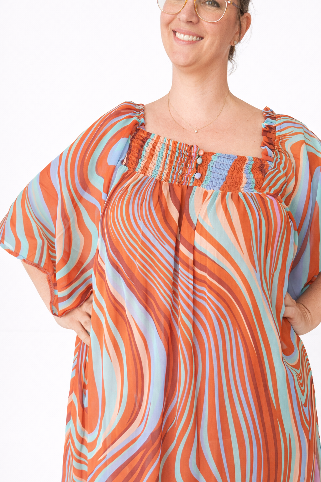 Robe Soléa en Mousseline