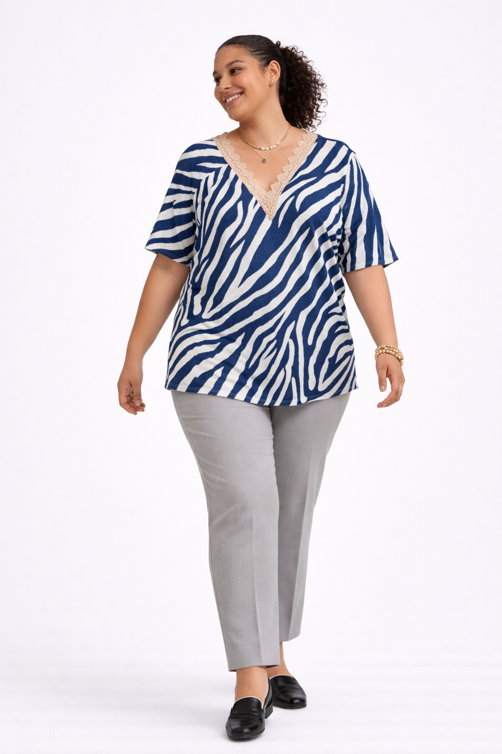 Top Nina - Fluide Grande Taille