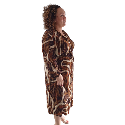 Robes Longue Léopard