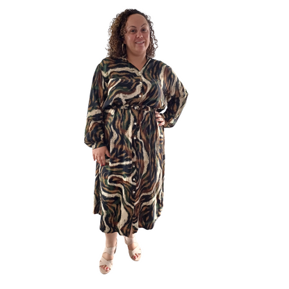 Robes Longue Léopard
