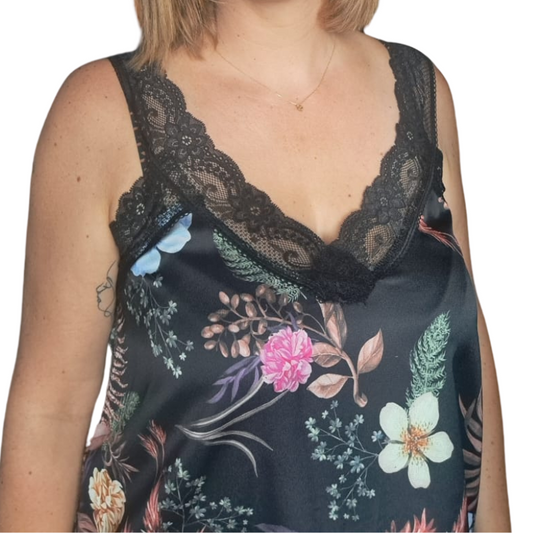Top Dentelle Noir