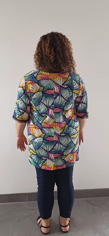T-shirt Fluide Imprimé