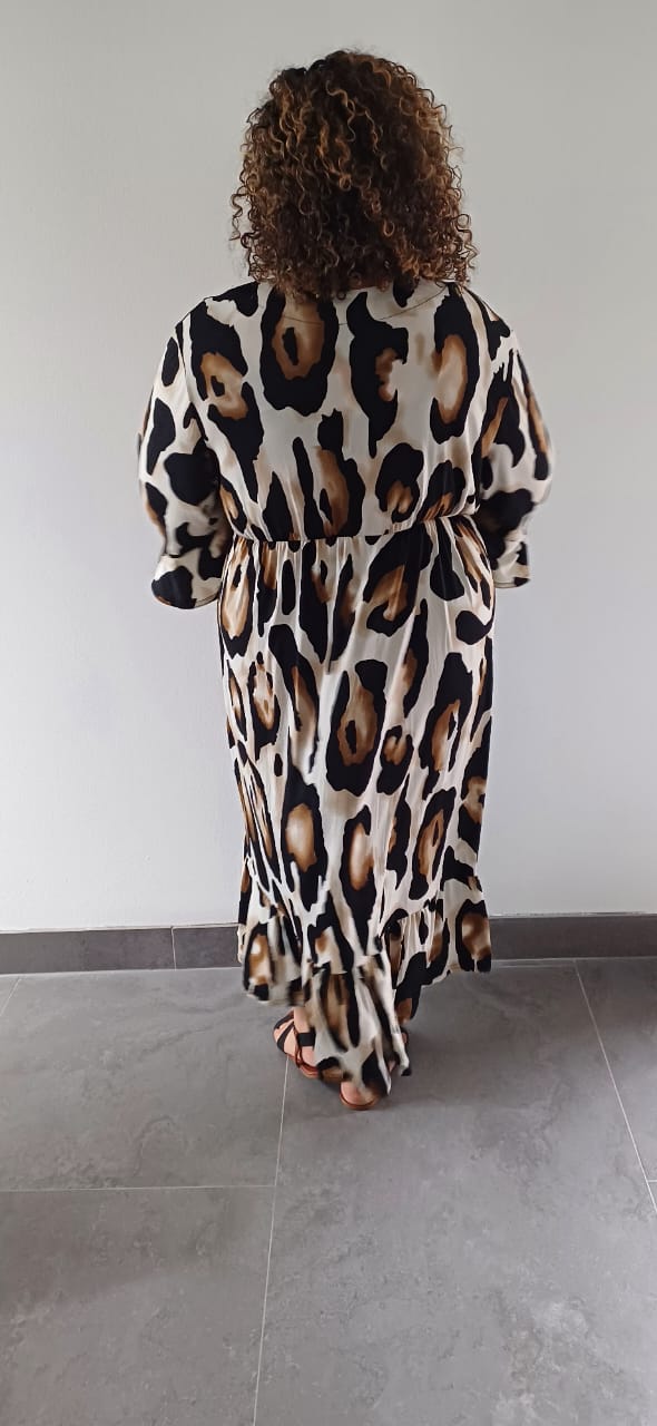 Robe Longue Fluide Trapèze