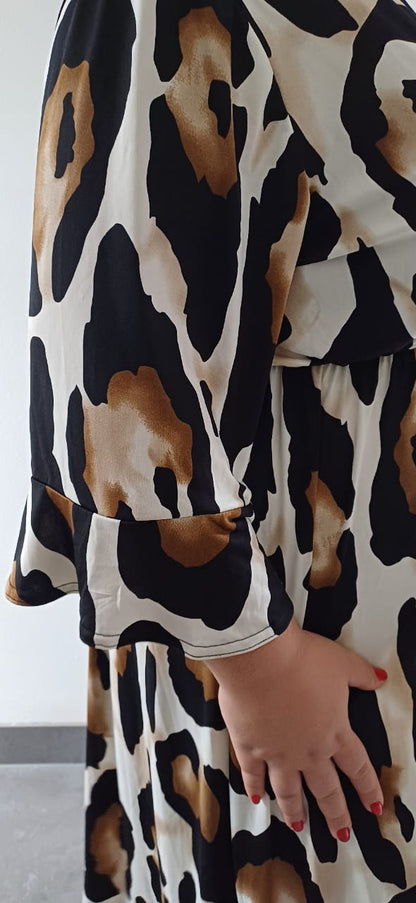 Robe Longue Fluide Trapèze