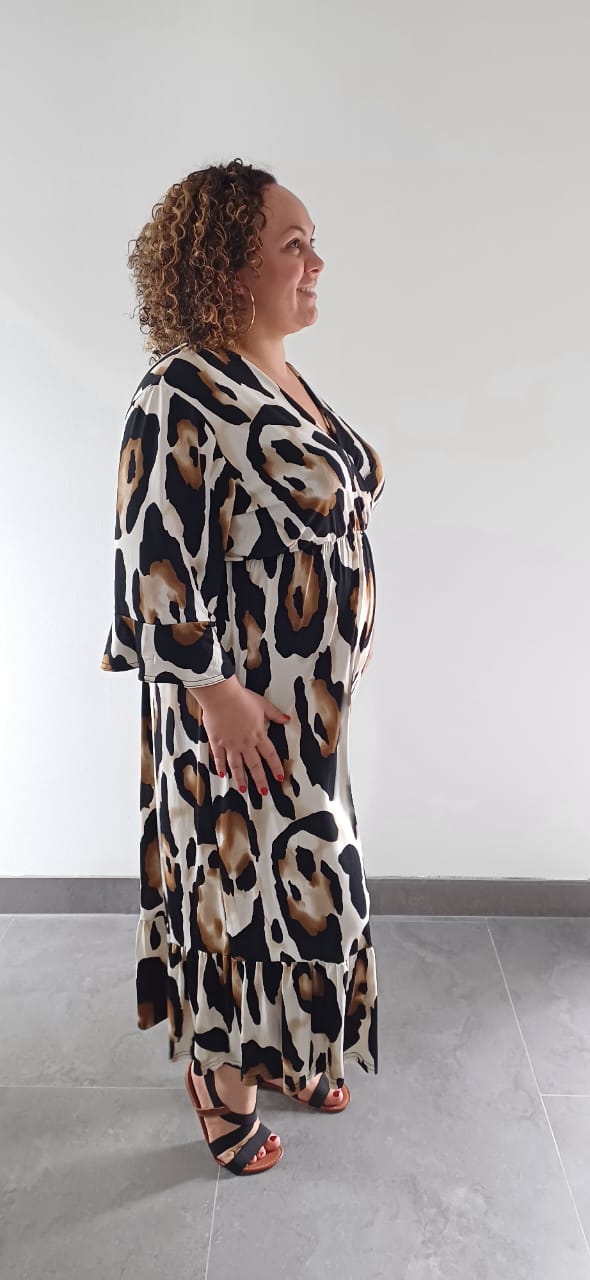 Robe Longue Fluide Trapèze