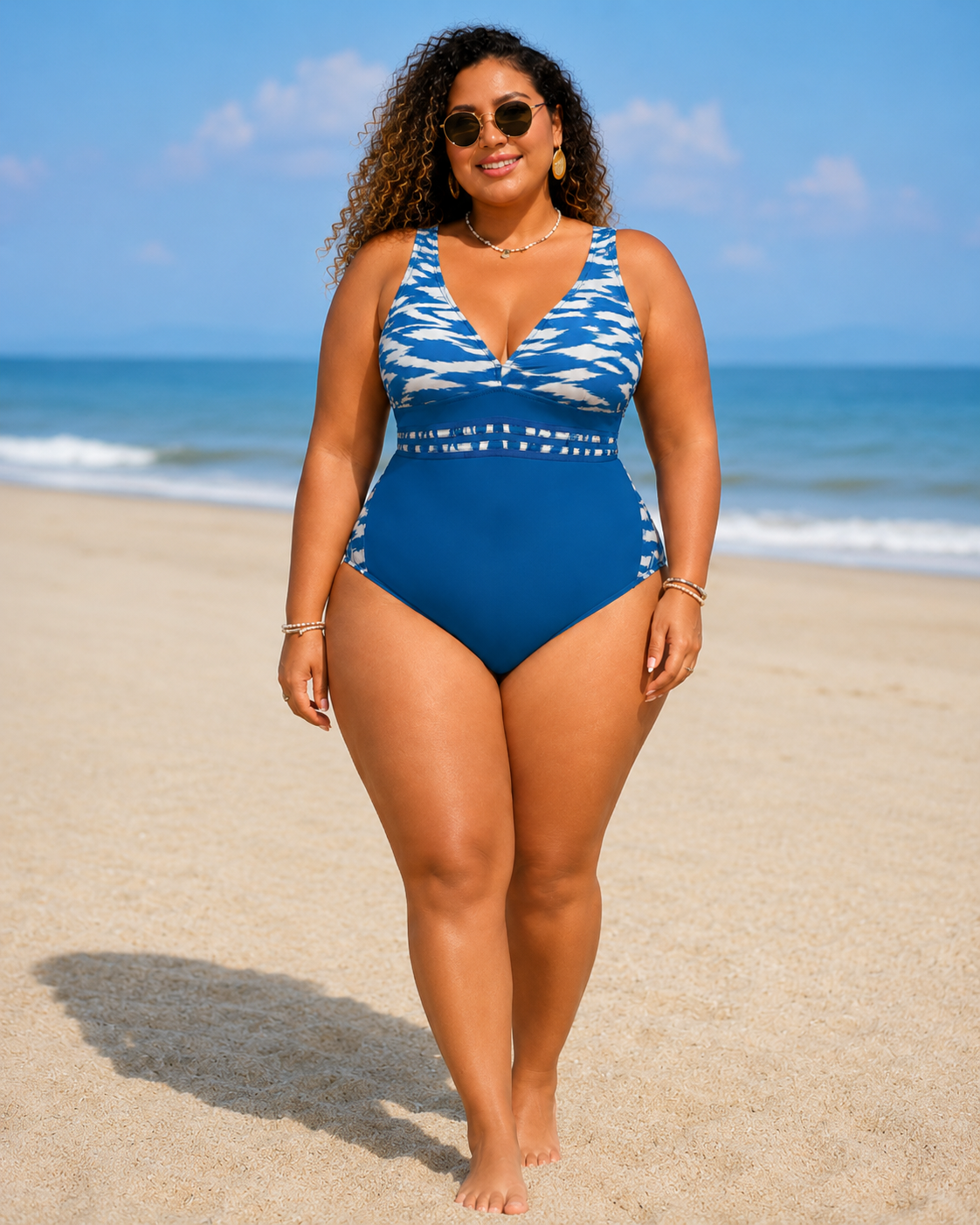 Maillot De Bain Curvy - Sunset