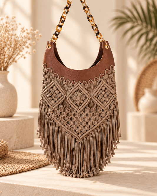 Sac Macramé Bohème