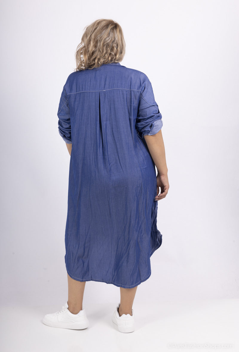 Robe Chemise en Jean