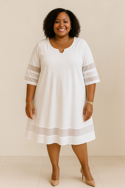 Robe Tunique Blanche