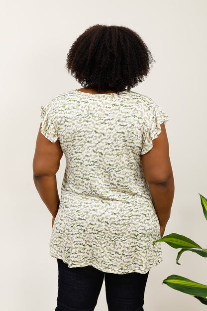 Top Fluide Femme Grande Taille