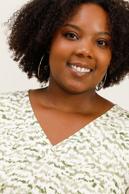 Top Fluide Femme Grande Taille